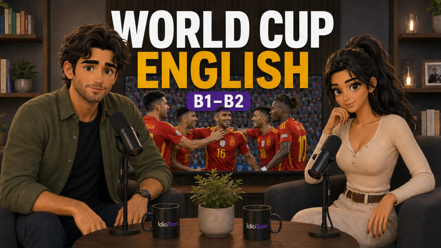 The 2026 World Cup Final — IdioToon English Conversations
