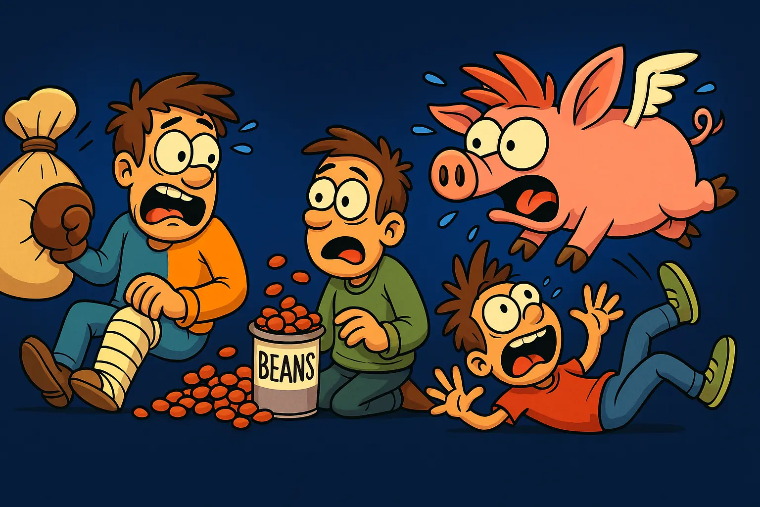 Idiotoon Illustration